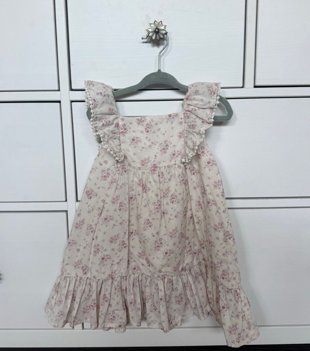 Jamie Kay 2 Toddler Girl Organic Cotton Floral Dress